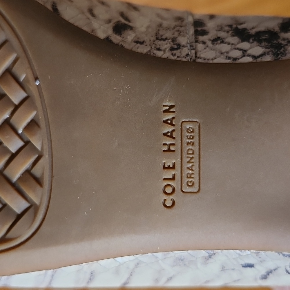 Cole Haan Pearson Python Printed Leather Loafer 1… - image 7